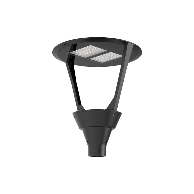 Modern Three-Prong Support Garden Light