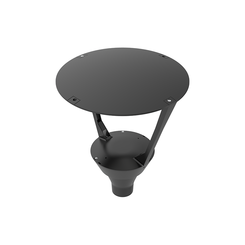 Modern Three-Prong Support Garden Light