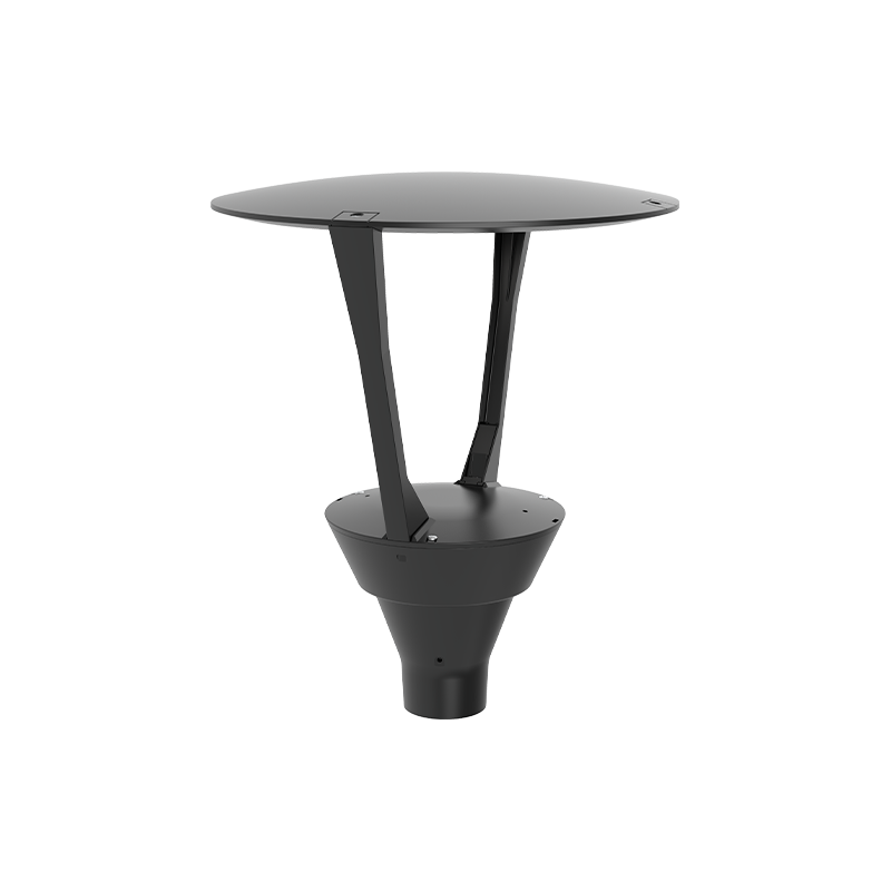 Modern Three-Prong Support Garden Light