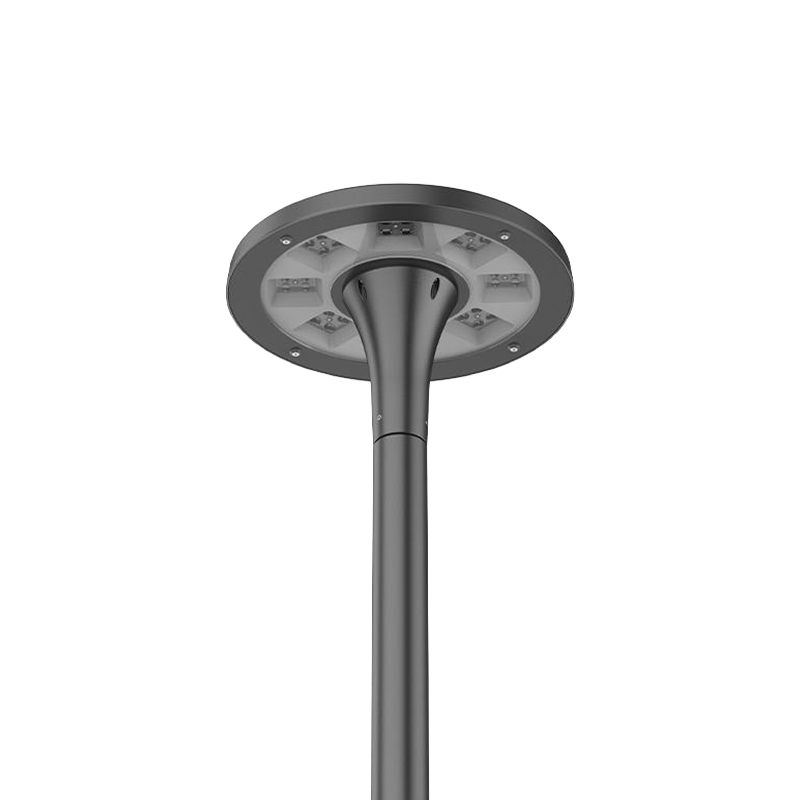 UFO-Style Garden Bollard Light