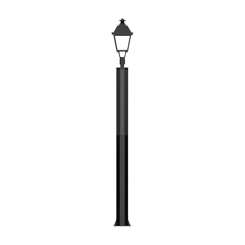 Octagonal Lighting Pole Solar Panel