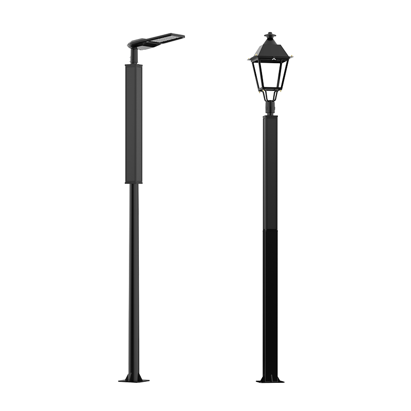 Foldable Quadrilateral Extended Coverage Pole Solar Module